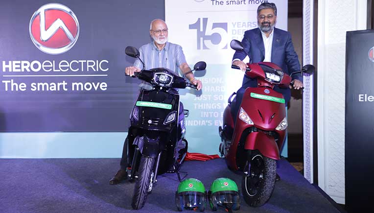 Hero Electric brings in new connected range of Optima CX, NYX