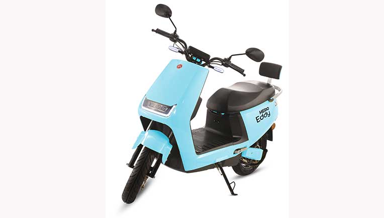 Hero Electric introduces electric scooter Hero Eddy
