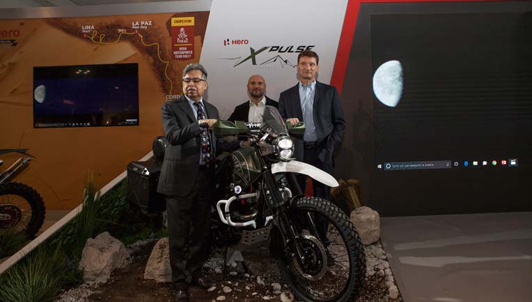 Pawan Munjal, Chairman, Managing Director and Chief Executive Officer  and Markus Braunsperger, Chief Technology Officer, Hero MotoCorp Ltd