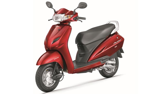 Going strong, the Honda Activa scooter