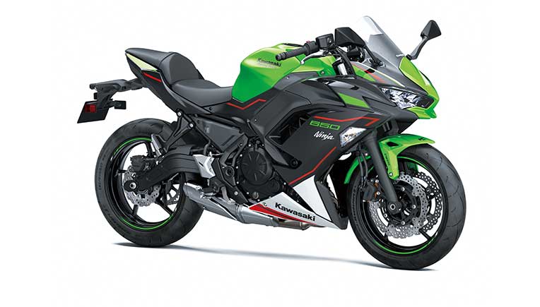 Kawasaki launches MY22 Ninja 650 at Rs 6,61,000/-onward