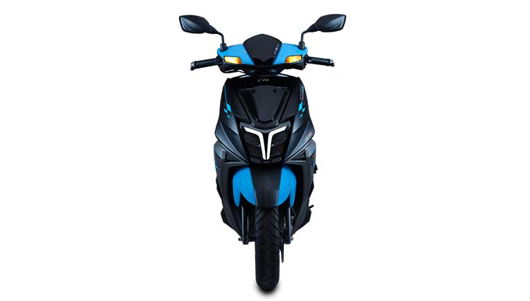 Marine blue colour TVS NTorq 125 Race Edition at Rs 87011