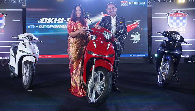 Okinawa Autotech launches Okhi-90 e-scooter at Rs 1.03 lakh