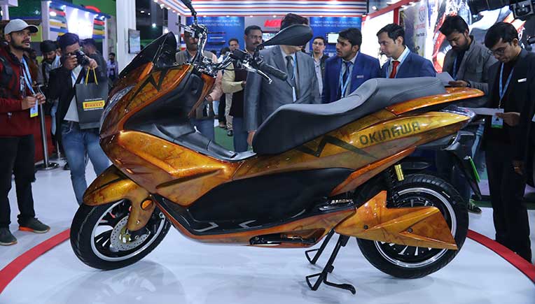 Okinawa unveils prototype of new electric scooter Cruiser 