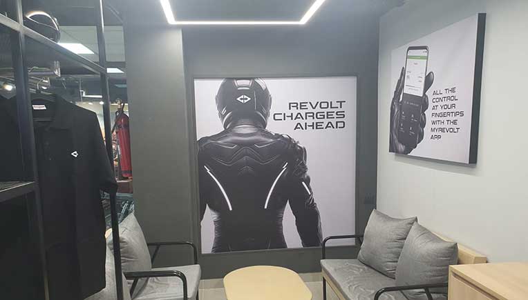 Revolt Motors’ first company-owned company-operated store in Delhi