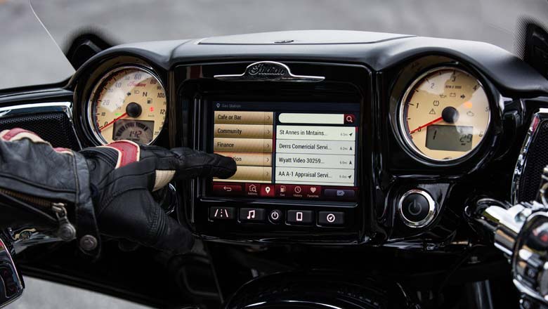 Ride Command in Indian Motorcycles