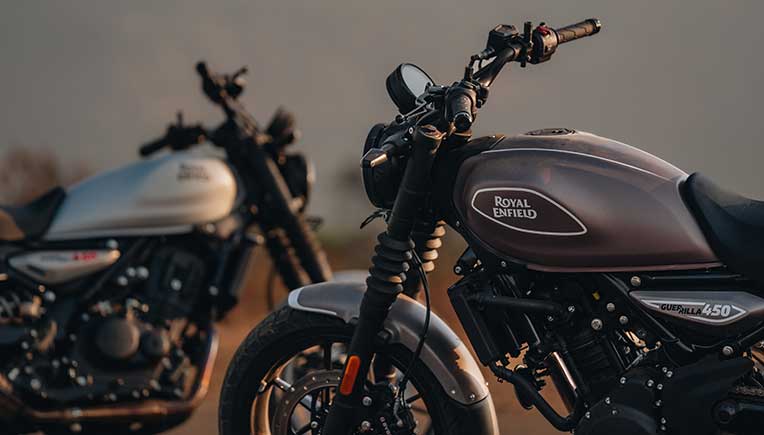 Royal Enfield ‘s Guerrilla 450 gets new upgrades