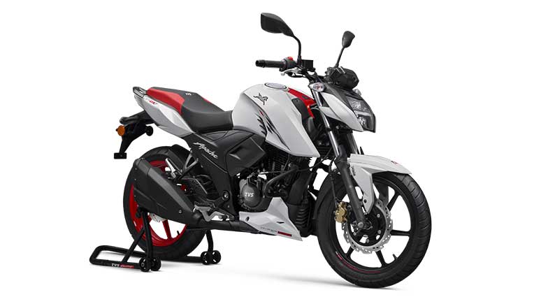 TVS Apache RTR 160 4V Special Edition with new colour, exhaust