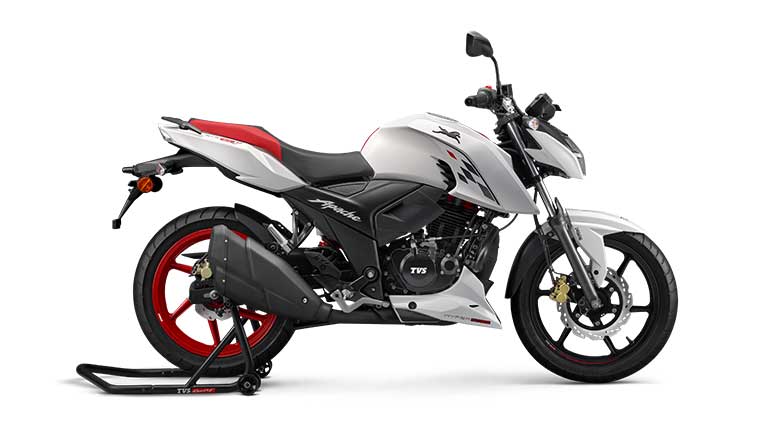 TVS Apache RTR 160 4V Special Edition with new colour, exhaust