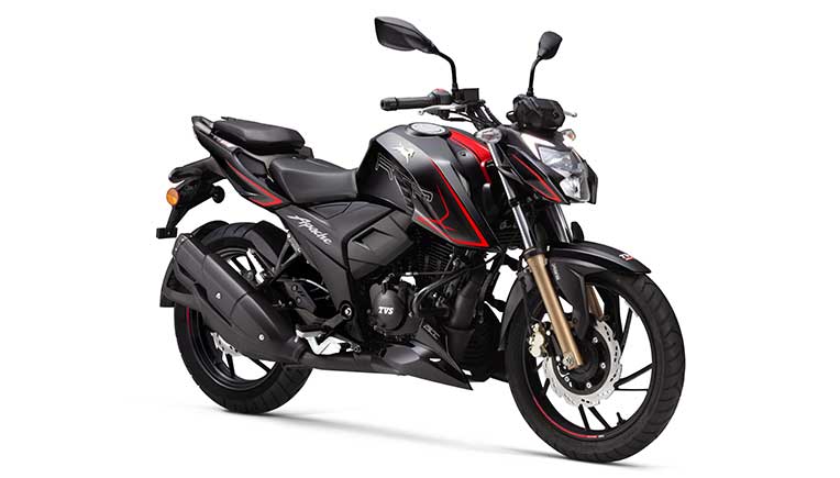 TVS Apache RTR 200 4V launched with Super-MotoABS