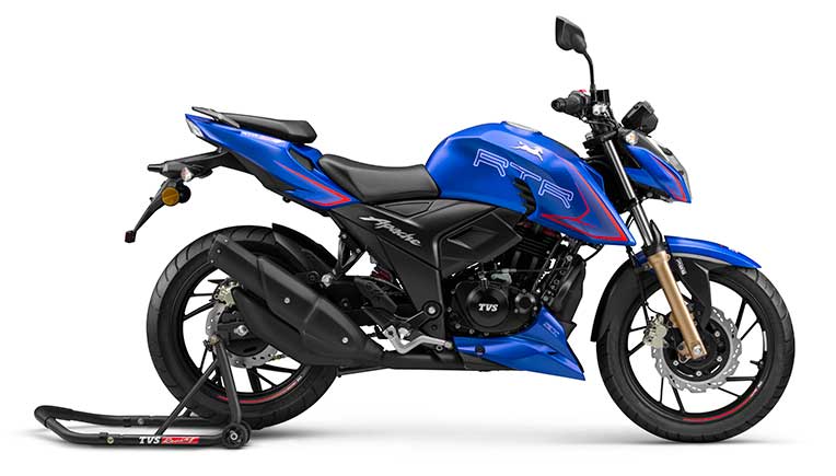 TVS Apache RTR 200 4V with Single-Channel ABS gets 3 ride modes