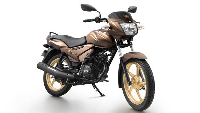 TVS Motor Company has launched a new ‘Chocolate Gold Edition’ of the 2016 TVS StaR City+ motorcycle.
