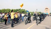 11th Royal Enfield Himalayan Odyssey flagged off.