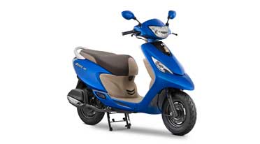2017 TVS Scooty Zest 110 in new colours, features 