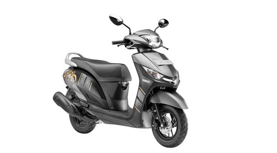 All new Yamaha Cygnus Alpha scooter with disc brake for Rs 52,556