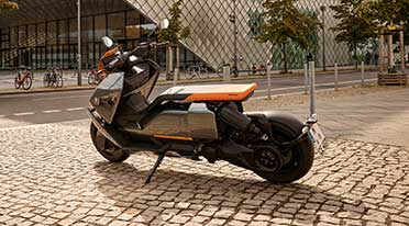 BMW Motorrad showcases new BMW CE 04 electric two-wheeler 
