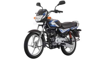 Bajaj launches new CT100 with Electric Start for Rs. 41,997