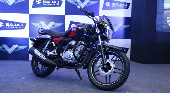 Bajaj unveils new V commuter motorcycle for Rs. 60,000