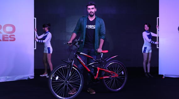 Bollywood’s Arjun Kapoor is brand ambassador of Hero Cycles