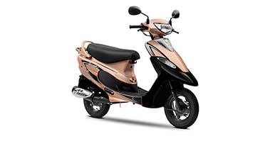 Celebrating 25 years of TVS Scooty , two new colours introduced