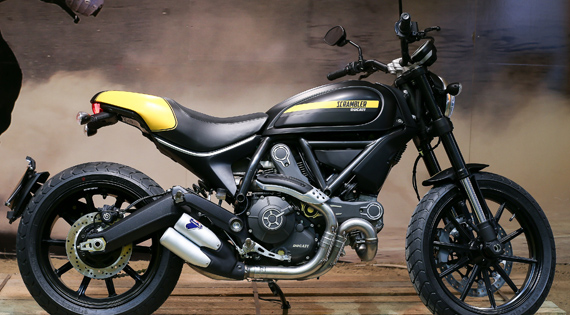 Ducati Scambler scrambles away with glory at 2014 EICMA 