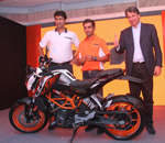 Gautam Gambhir presented KTM 390 Special Edition