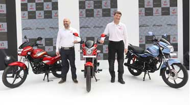 Hero Motorcorp unveils three motorcycles - new Passion PRO 110cc, Passion XPRO 110cc & Super Splendor 125cc