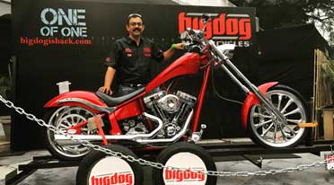 K9 Red Chopper-111 street legal chopper now in India for Rs 59 lakh