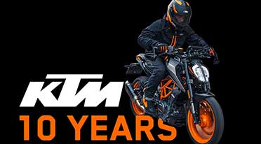 KTM completes  10 years in India: Rewards announced