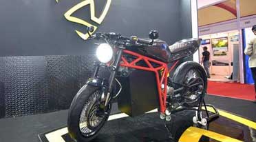Menza Motors unveils electric motorcycle Menza Lucat