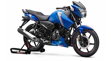 TVS Apache RTR 160 2V (ABS) launched with new racing features