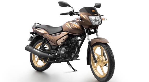 TVS Motor StaR City+ in new chocolate gold edition for Rs 49234