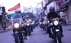 Triumph owners celebrate 68th Independence Day