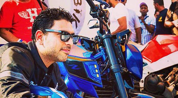 Yuvraj Singh launches YouWecan bike kit by Autologue Design