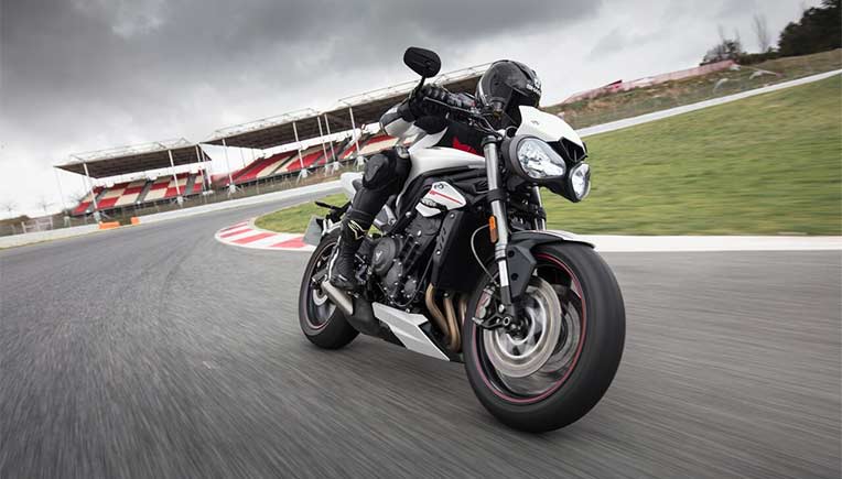 Triumph Motorcycles India has introduced two new colours for the Street Triple RS. These are crystal white and matt jet black.