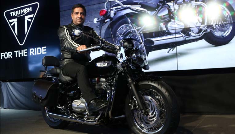 Vimal Sumbly, Managing Director, Triumph Motorcycles India Pvt. Ltd.