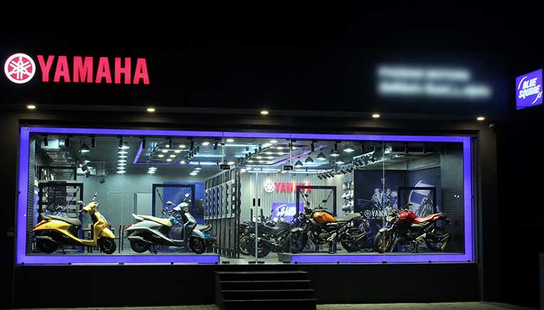 Yamaha achieves milestone with 300 Blue Square outlets in India