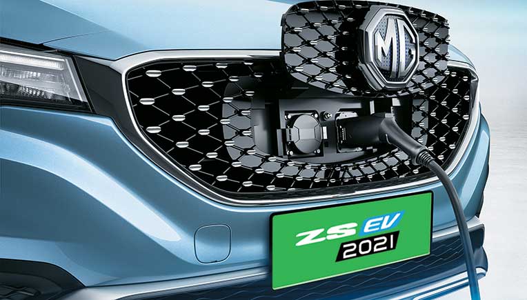 2021 MG ZS electric car with a 419km range launched at Rs 20.99 lakh onward