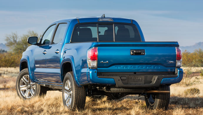 The new Tacoma will be powered by a 2.7-litre four-cylinder engine