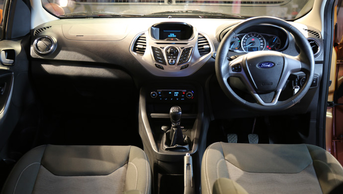 Savvy interiors of the all-new Ford Figo