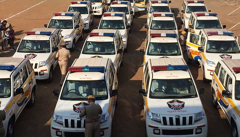Andhra Pradesh Police inducts Mahindra TUV300 vehicles in fleet