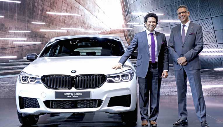 The first-ever BMW 6 Series Gran Turismo was unveiled by Sachin Tendulkar, the legendary sportsman, in the presence of Vikram Pawah