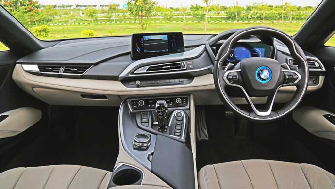 BMW i8 interiors