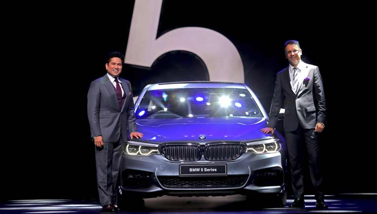 Launch of new BMW 5 series