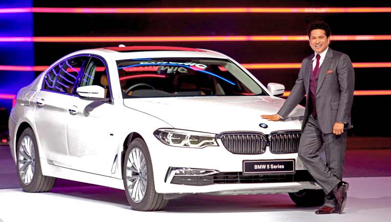 Launch of new BMW 5 series in Mumbai