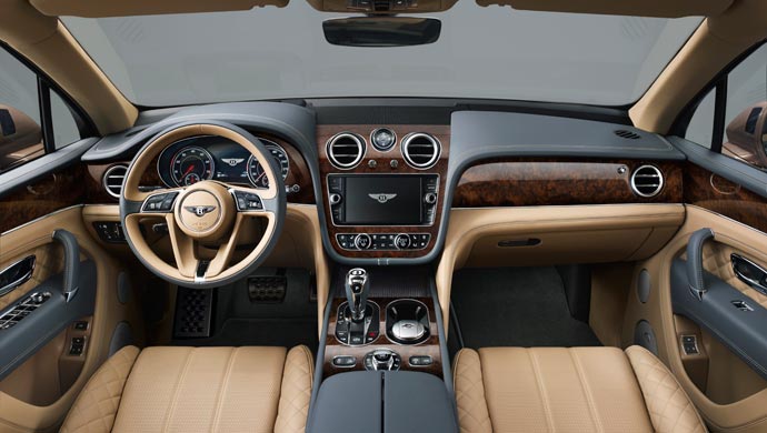 Bentley Bentayga interiors