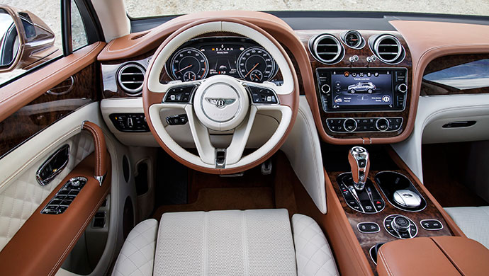 Bentley Bentayga : Interiors
