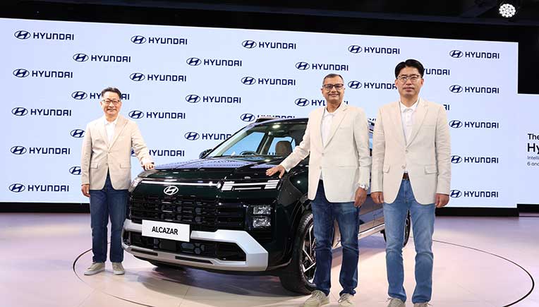 Bold new Hyundai Alcazar launched at Rs 14.99 lakh onward