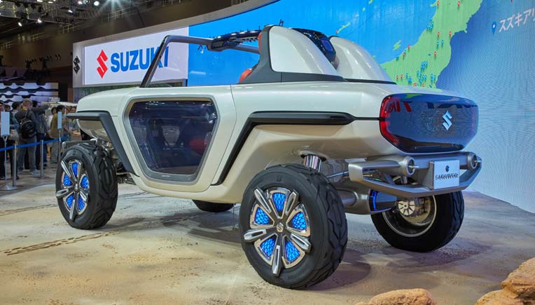 An electric vehicle from Suzuki at the 2017 Tokyo Motor Show / Picture for representation purpose only