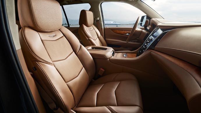 2015 Cadillac Escalade Platinum interiors